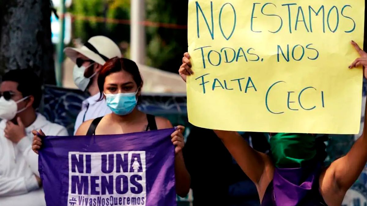 Activistas exigen justicia por el asesinato de Cecilia Monzón 24 Morelos