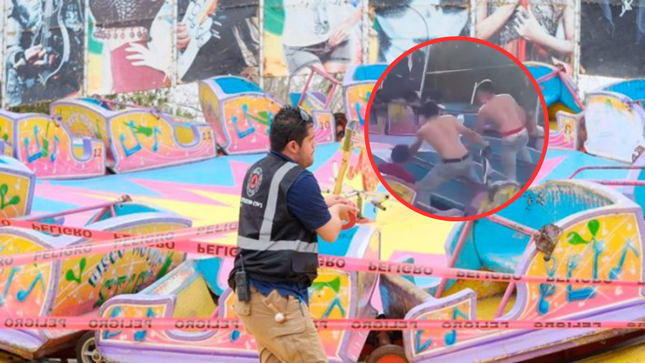 Video) Sale disparado de juego mecánico y pierde la vida en Ciudad Juárez