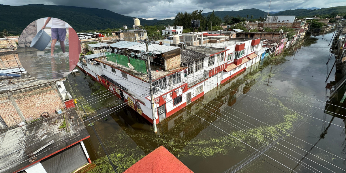 En Tixtla, los olores de aguas negras son intensos.