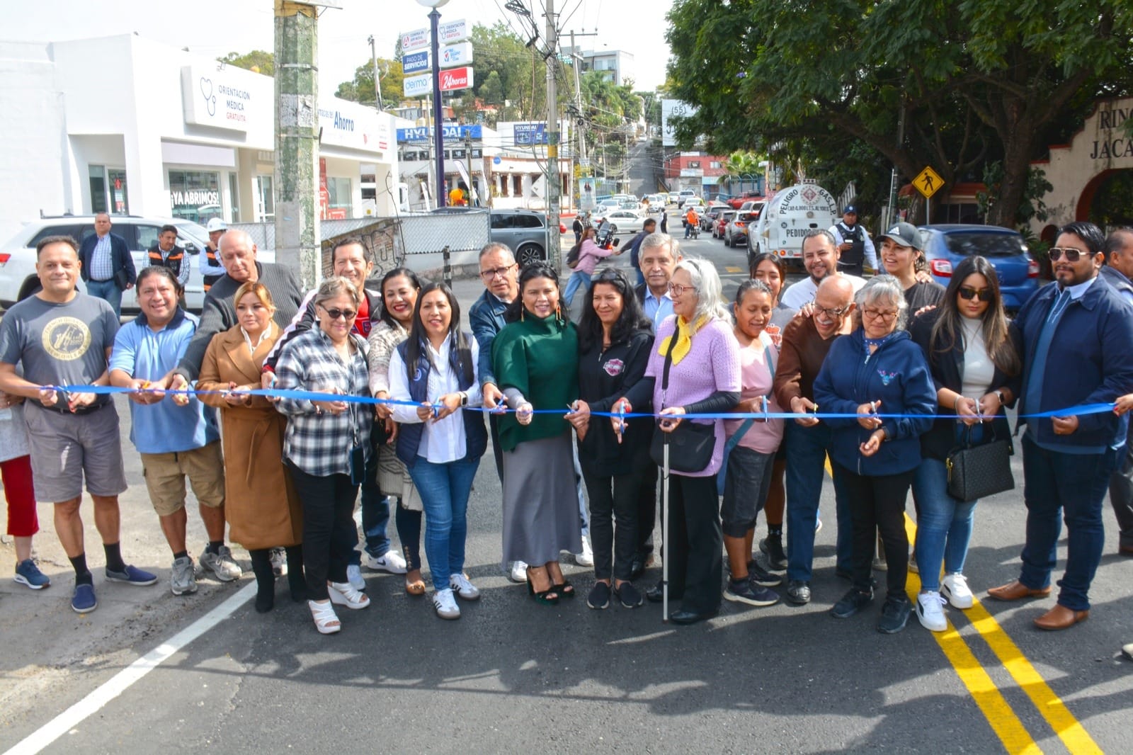 Rehabilitación de calles de Cuernavaca. 