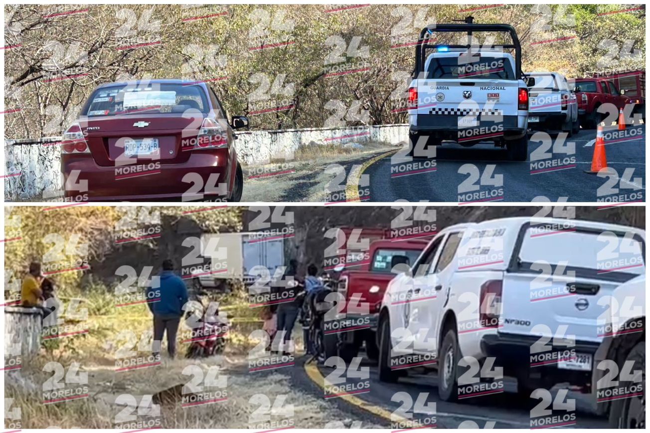 Pierde la vida en cañón de lobos tras accidente en moto